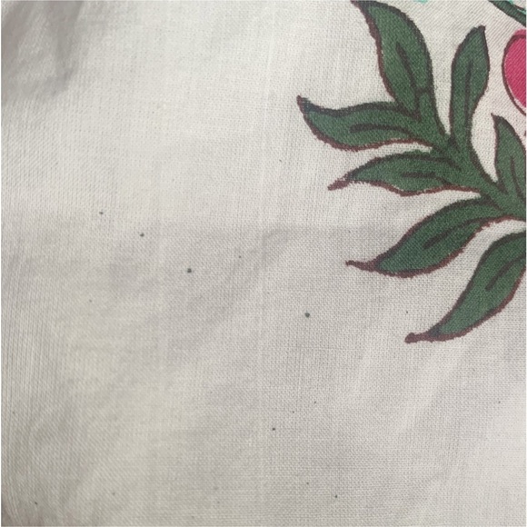 Anthropologie Sue Sartor Kaftan Shift Midi Dress Large Embroidered Bell Sleeve - Picture 12 of 15